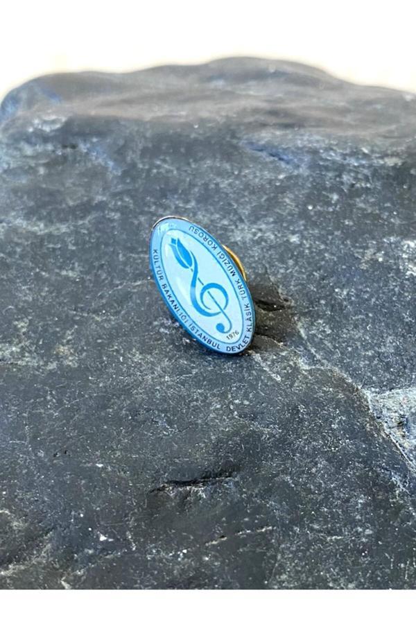 Sanat Taciri Vintage Kültür Bakanlığı Devlet Klasik Türk Müziği Korosu Rozet - Image 1