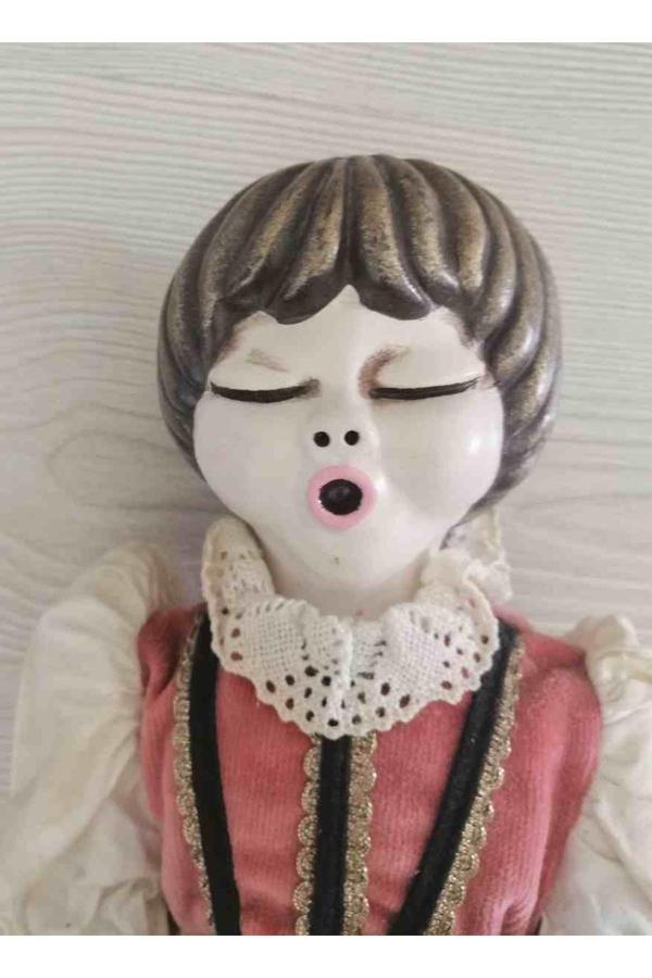 Sanat Taciri Avrupa Bebek Antika Porselen Bebek Porselen - Image 1
