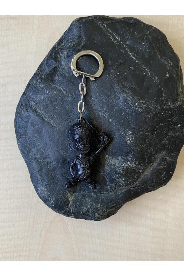 Sanat Taciri Siyah Ördek Figür Anahtarlık Mika Anahtarlık Koleksiyonluk Anahtarlık - Image 1