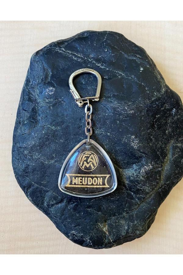 Sanat Taciri Fransız Anahtarlık Meudon Yazılı Plastik Anahtarlık Koleksiyonluk Anahtarlık - Image 1