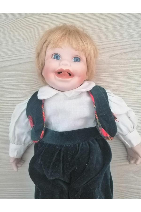 Sanat Taciri Ifadeli Porselen Bebek Porselen Oyuncak Bebek - Image 1