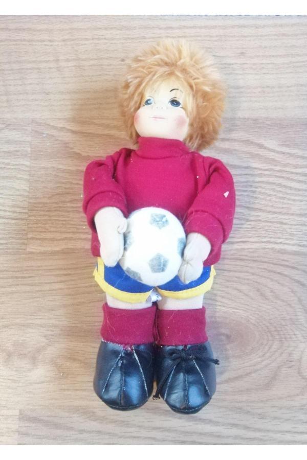 Sanat Taciri Koleksiyonluk Avrupa Porselen Yüzlü Futbolcu Figür No 989 - Image 1