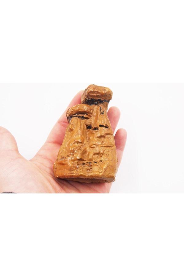 Sanat Taciri Akvaryum Malzemesi El Yapımı Çamurdan Peri Bacaları Biblo - Image 1