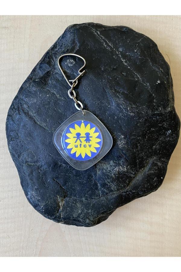Sanat Taciri Vintage Anahtarlık Fransa Anahtarlık Mika Anahtarlık Vacances U.F.C Anahtarlık - Image 1
