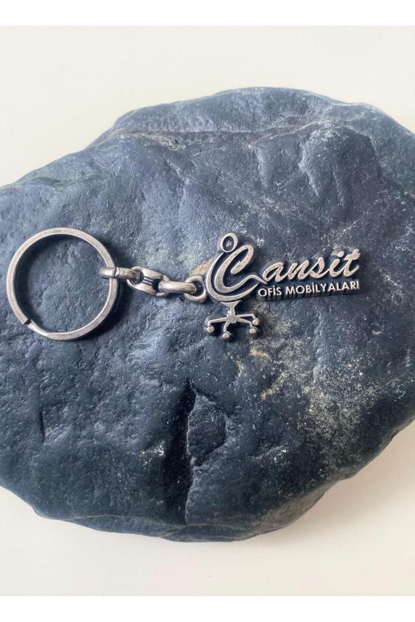 Sanat Taciri Cansit Ofis Malzemeleri Yazılı Metal Anahtarlık - Image 1