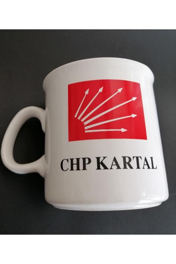 Sanat Taciri Chp Kartal Porselen Kupa - Çay Kahve Fincanı - Image 1