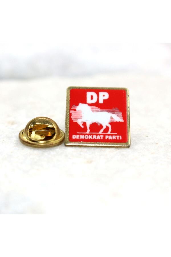 Sanat Taciri Sk - 2 Adet Dp Rozet - Demokrat Parti Rozeti - Image 1