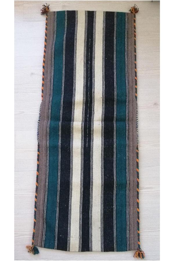 Sanat Taciri El Dokuma Kilim Desenli Heybe No 104 - Image 1