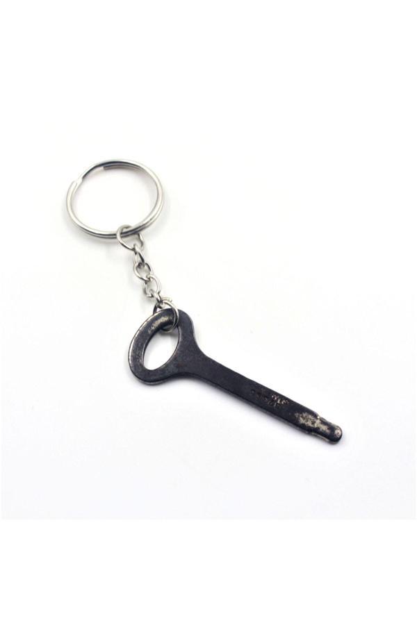 Sanat Taciri Antika Anahtar Şeklinde Metal Anahtarlık - Image 1