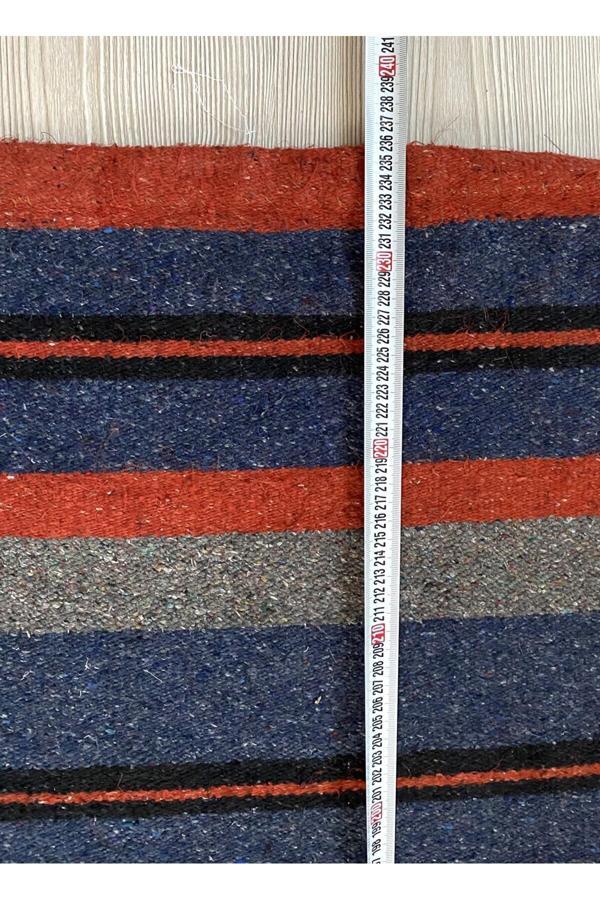 Sanat Taciri Antika El Dokuma Kıl Kilim Eskilerden Halı - Image 1