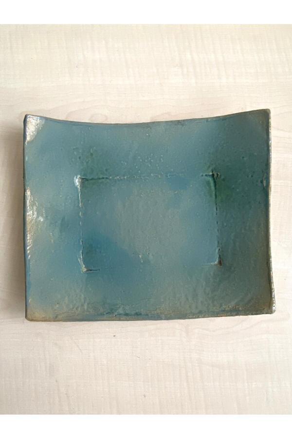 Sanat Taciri El Yapımı Tabak Seramik Tabak Meyve Kasesi - Image 1