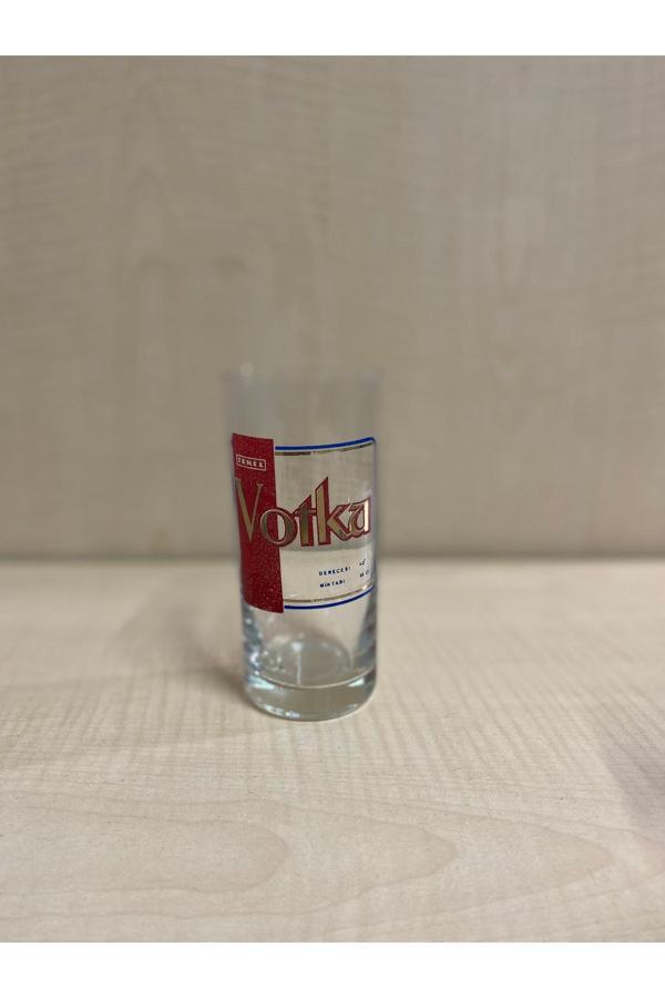 Sanat Taciri Eskilerden Votka Bardağı İnce Cam Votka Bardağı - Image 1