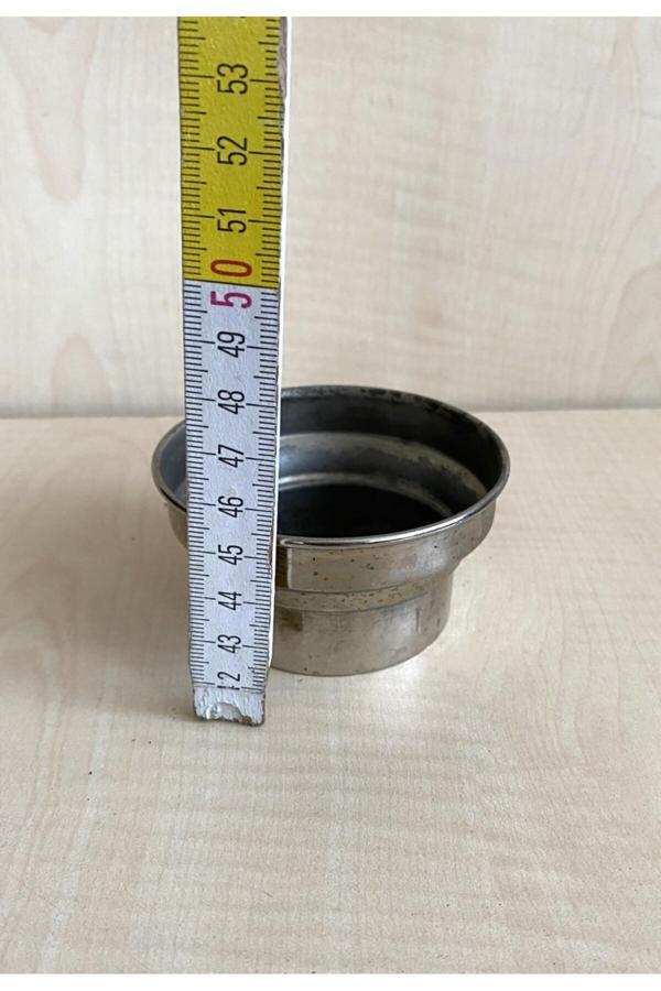 Sanat Taciri Eskilerden Metal Küçük Kevgir Süzgeç Bitki Çayı Süzgeci - Image 1