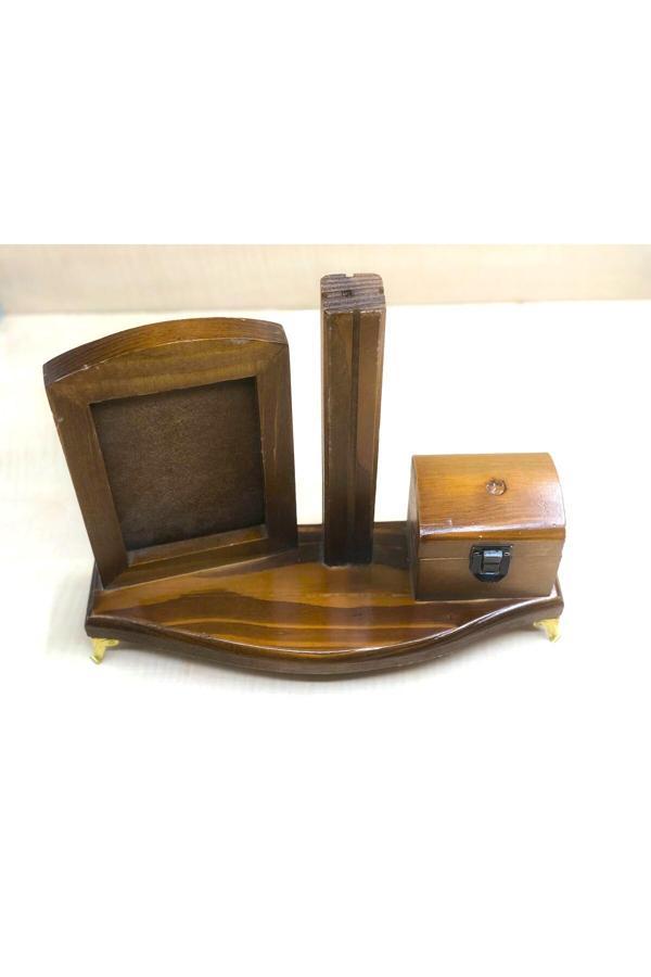 Sanat Taciri Vintage Çerçeveli Ahşap Kutu Çerçeveli Masa Düzelneyici - Image 1