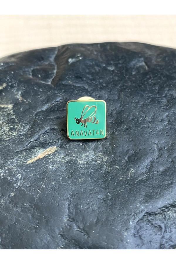 Sanat Taciri Vintage Anavatan Partisi Rozet Anap Yaka İğnesi Rozet - Image 1