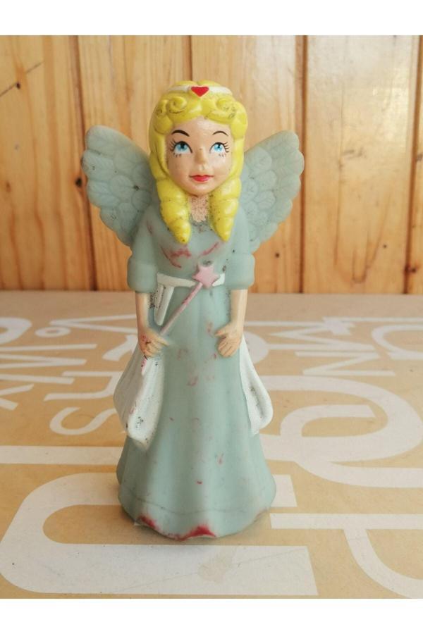 Sanat Taciri Vintage Plastik Figür Etli Plastik Bebek Kız Bebek - Image 1