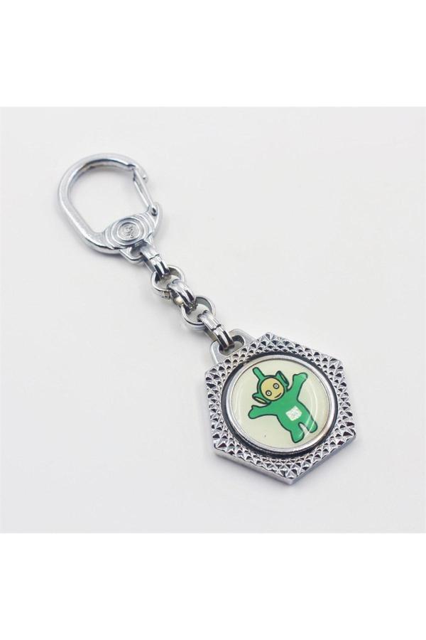 Sanat Taciri Teletabiler - Dipsy Metal Anahtarlık -- Hediye Paketinde Gönderilecektir - Image 1
