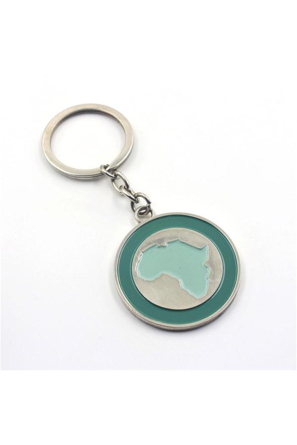 Sanat Taciri Afrika Haritası - Güney Afrika - Kruger Metal Anahtarlık - Image 1