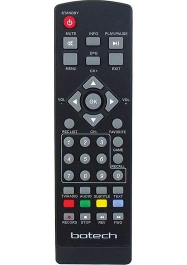 Botech -7200 Fta Kayıtlı Uydu Kumanda - Image 1