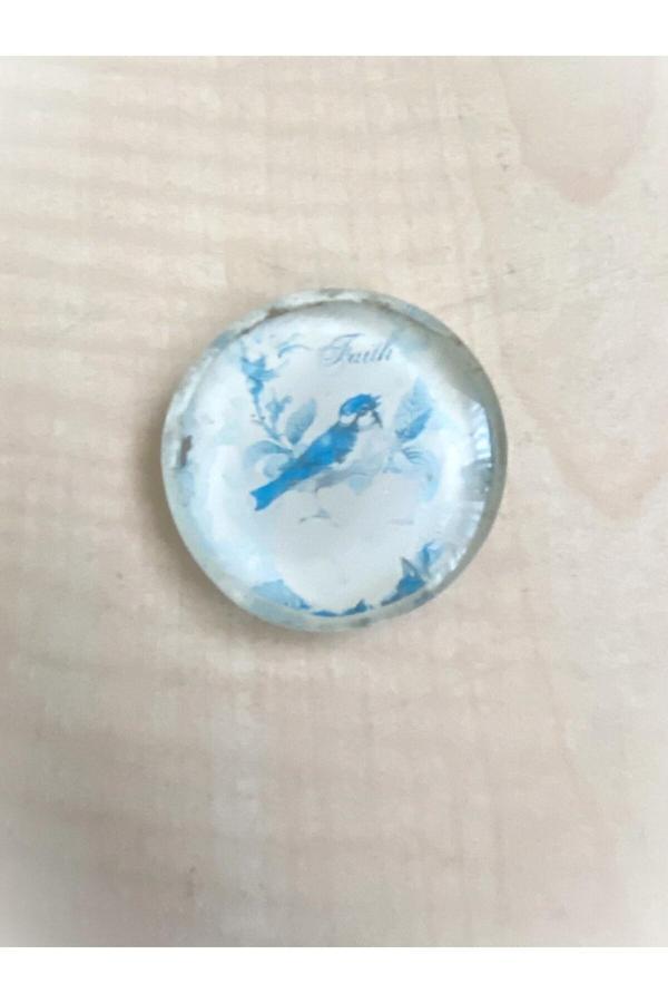 Sanat Taciri Eskilerden Magnet Kuş Temalı Magnet - Image 1