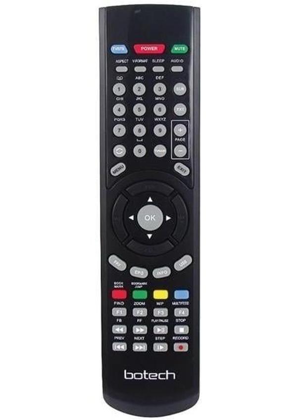 Botech Bc-9000 Hd Cıs/Usb/Pvr Uydu Alıcı Kumandası - Image 1