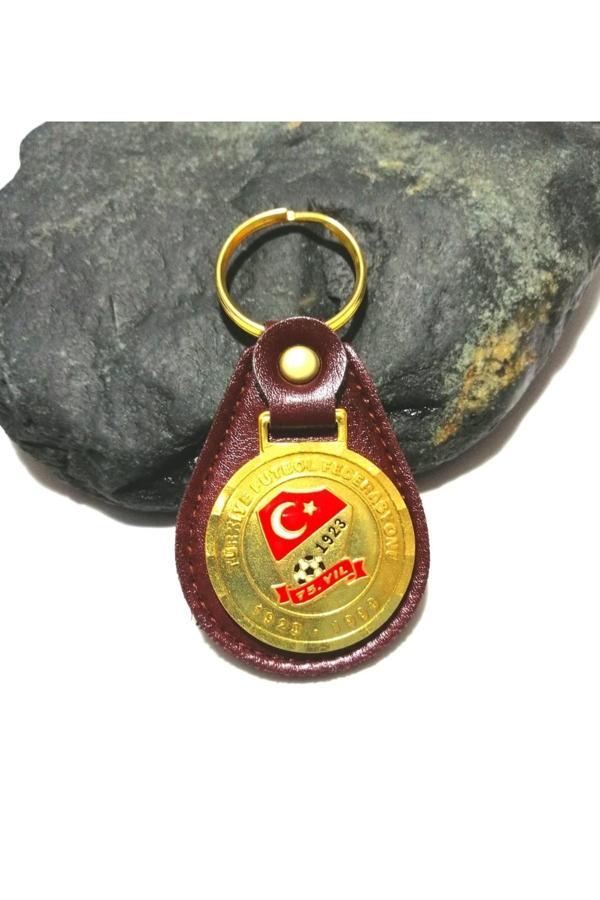 Sanat Taciri Kutusunda Türkiye Futbol Federasyonu Anahtarlık Tff 1923 - Image 1