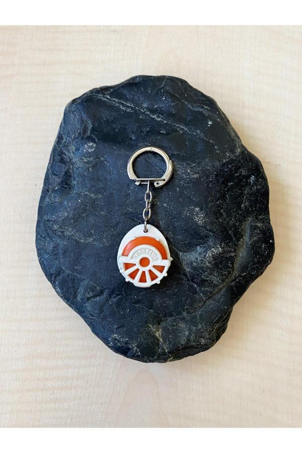 Sanat Taciri Sanıflor Yazılı Plastik Anahtarlık Koleksiyonluk Anahtarlık Avrupa Anahtarlık Vintage Anahtarlık - Image 1