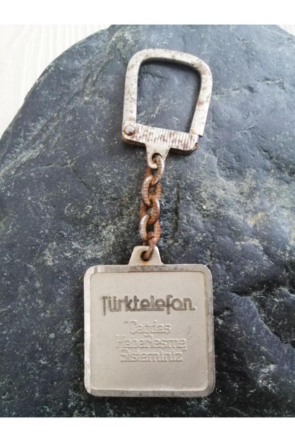 Sanat Taciri Koleksiyonluk Turk Telekom Anahtarlık Turktelefon Anahtarlık Metal Anahtarlık - Image 1