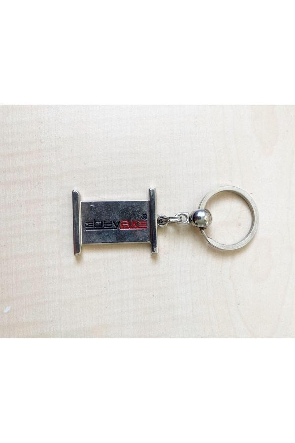 Sanat Taciri Beyax Yazılı Metal Anahtarlık - Image 1