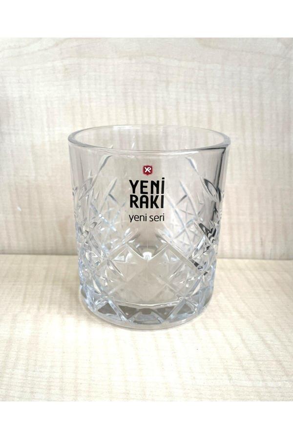 Sanat Taciri Koleksiyonluk 1 Adet Uzun Demleme Rakısı Viski Bardağı - Image 1