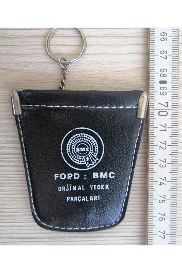 Sanat Taciri Eskilerden Ford Bmc Deri Anahtarlık - Image 1