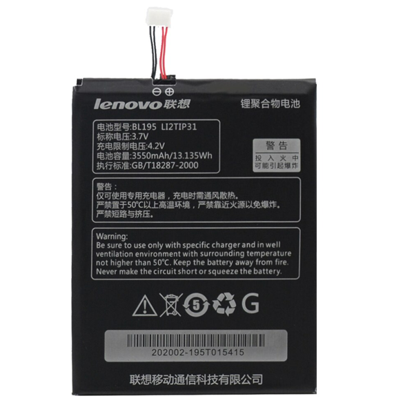 Lenovo A2107/A2207 BL195 Pil Batarya - Image 1