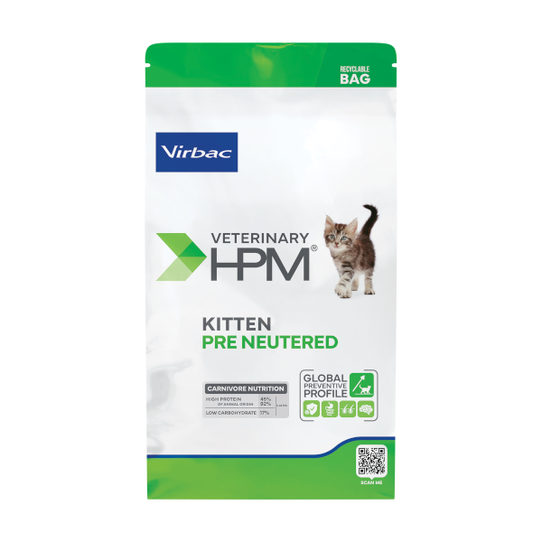 Virbac Cat Food Baby Pre Neutered Kedi Kuru Maması 1,5 kg  - Image 1