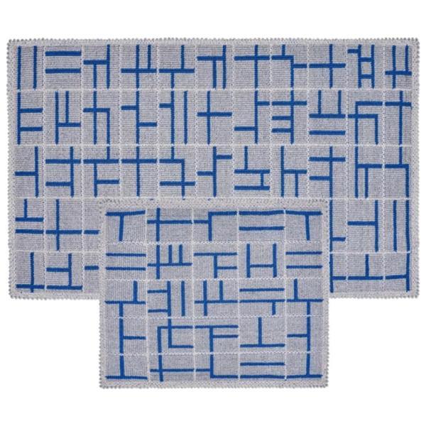 2Lİ BANYO SETİ BASKILI ZEBRA SİYAH - Image 1