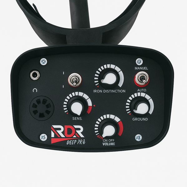 RDR Deep Pro 32 cm Başlıklı Altın ve Metal Dedektör - Image 1