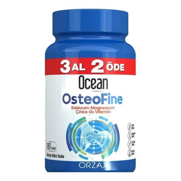 Orzax Ocean Osteofine 180 Tablet 3 Al 2 Öde - Image 1