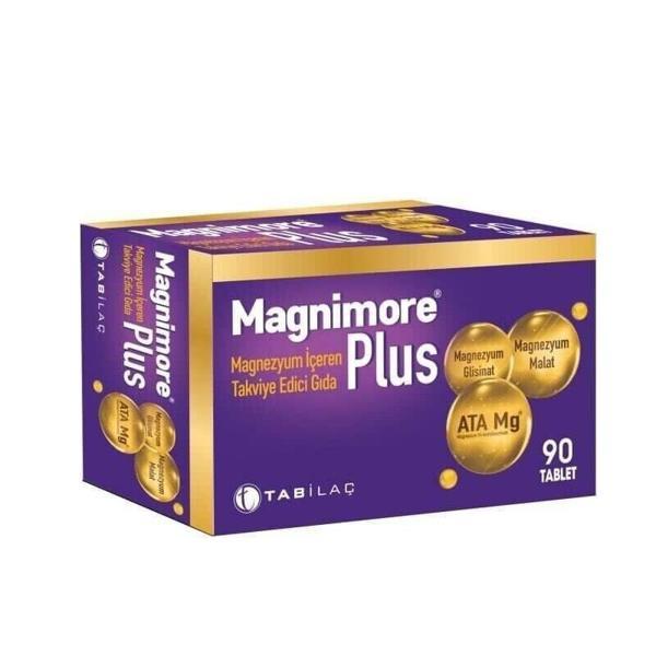 Magnimore Magnezyum Plus Takviye Edici Gıda 90 Tablet - Image 1