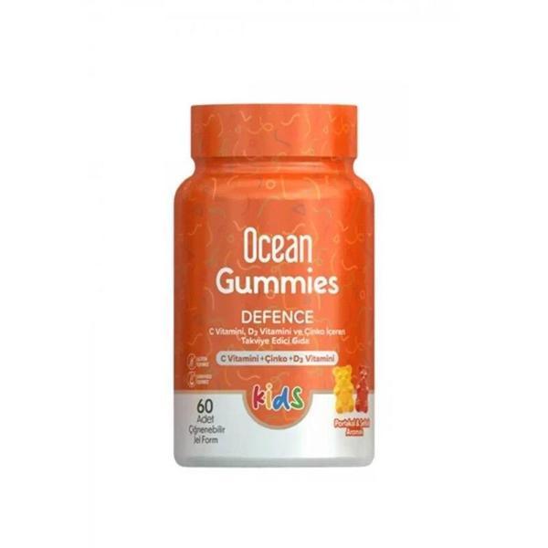 Ocean Gummies Defence Kids 60 Adet Çiğnenebilir Form - Image 1