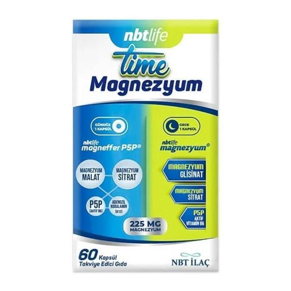 Nbt Life Time Magnezyum 60 Kapsül - Image 1