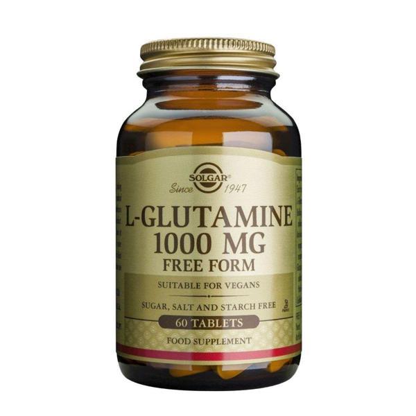 Solgar L-Glutamine 1000 mg 60 Tablet - Image 1