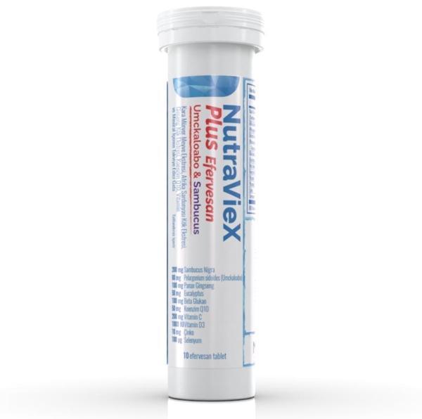 Nutraviex Plus Sambucus 10 Efervesan Tablet - Image 1