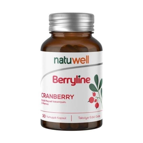 Natuwell Berryline Cranberry 30 Yumuşak Kapsül - Image 1