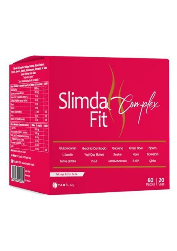 Slimda Fit Complex 60 Kapsül 20 Saşe - Image 1