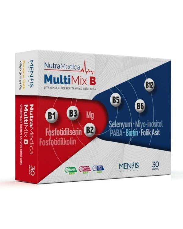 Mensis NutraMedica MultiMix B 30 Kapsül - Image 1