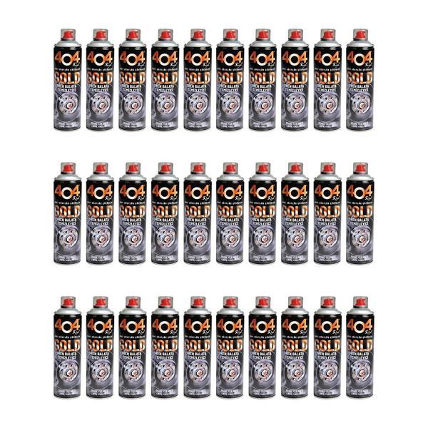 404 Gold Fren Balata Temizleyici Sprey 500 ml. - 30'lu Paket - Image 1