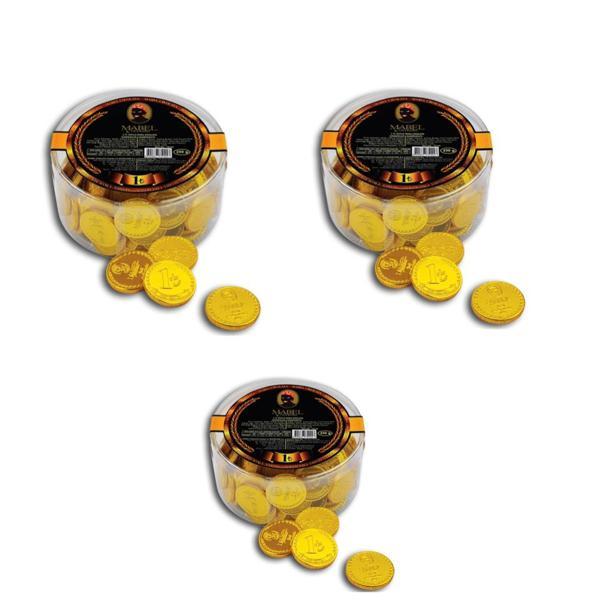 Mabel Sütlü Para Çikolata 3 x 250 G - Image 1