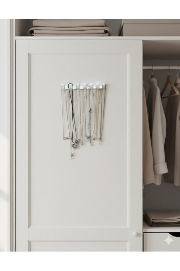 Ela Crafts Takı Standı Kancalı 13 Bölmeli - Image 1