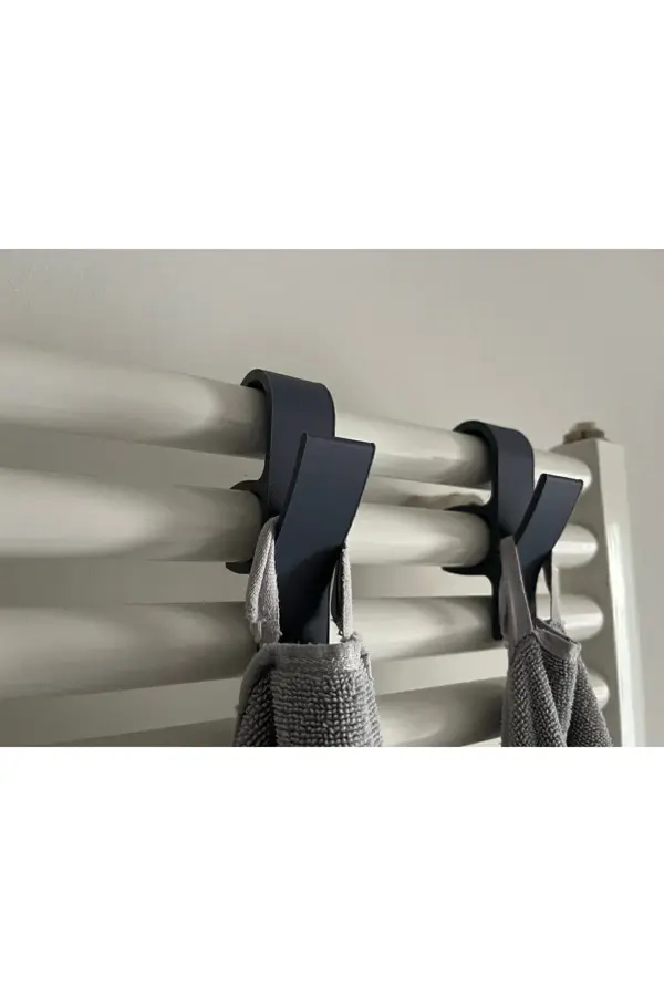 Ela Crafts Havlupan Askısı 1 Adet Havlu Ve Bornoz Askılık Suya Ve Isıya Dayanıklı - Image 1