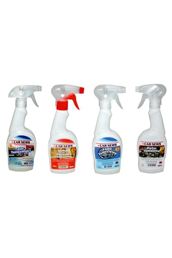 Car News Dört Dörtlük Oto Temizleme Seti - Image 1