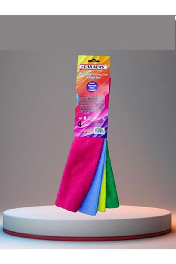 Car News Mikrofiber Temizlik Bezi 4 Lü - Image 1